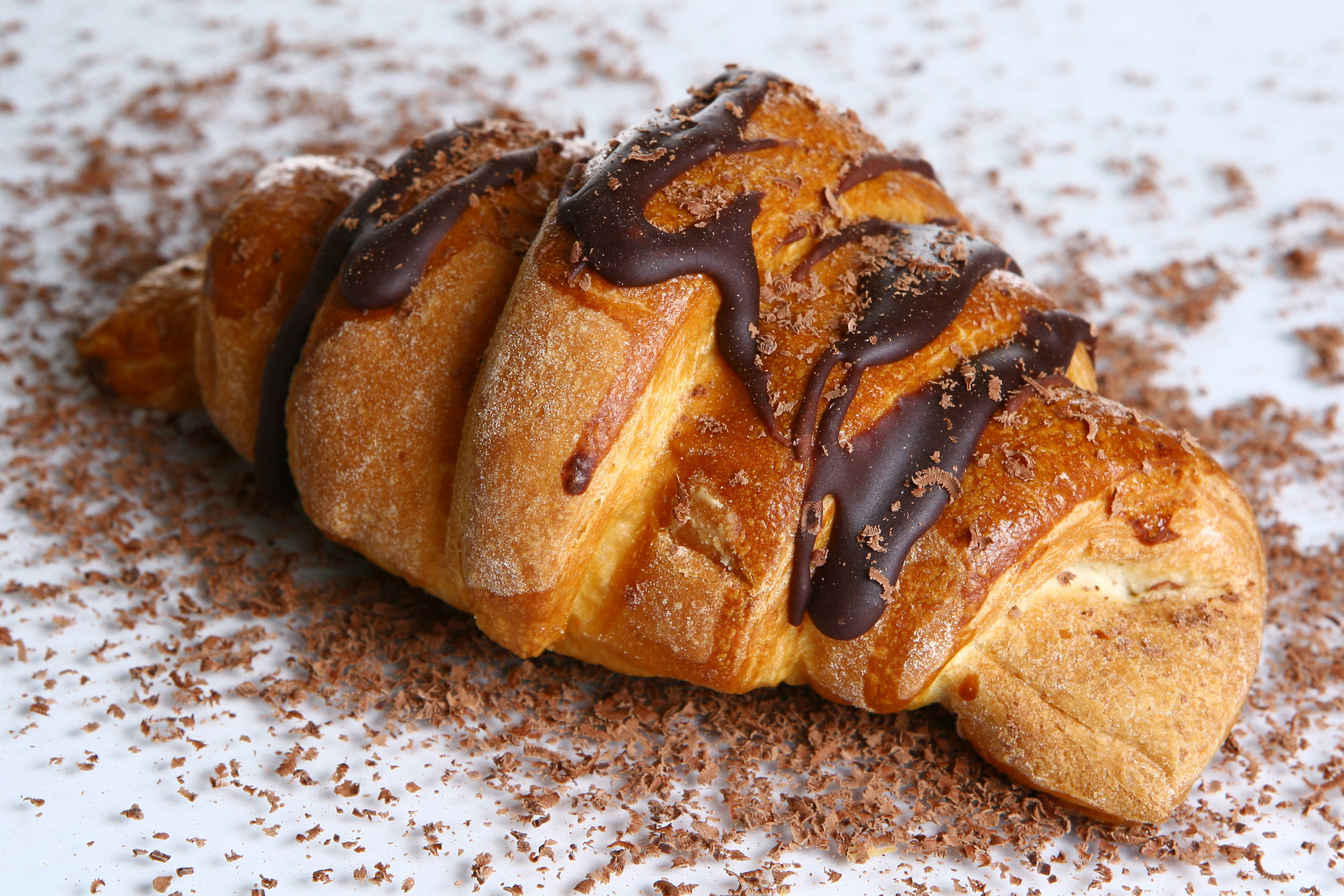 Croissant au chocolat